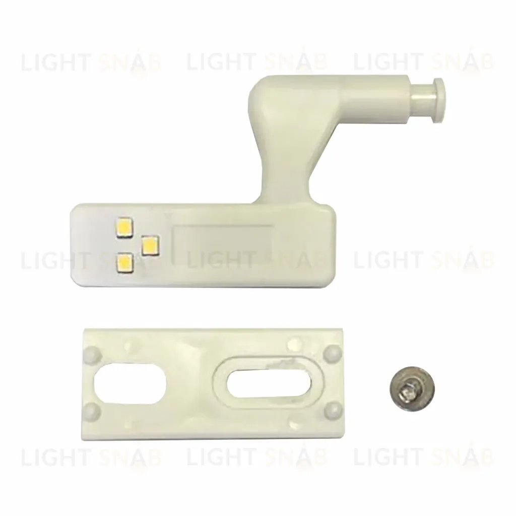 Мебельный светильник Apeyron накладка на петлю SMD3528 12В 0,3Вт 12-167 12-167