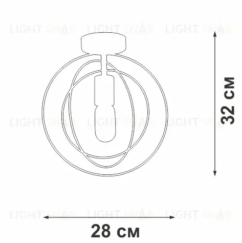 Потолочный светильник Vitaluce V3794-8/1PL V3794-8/1PL