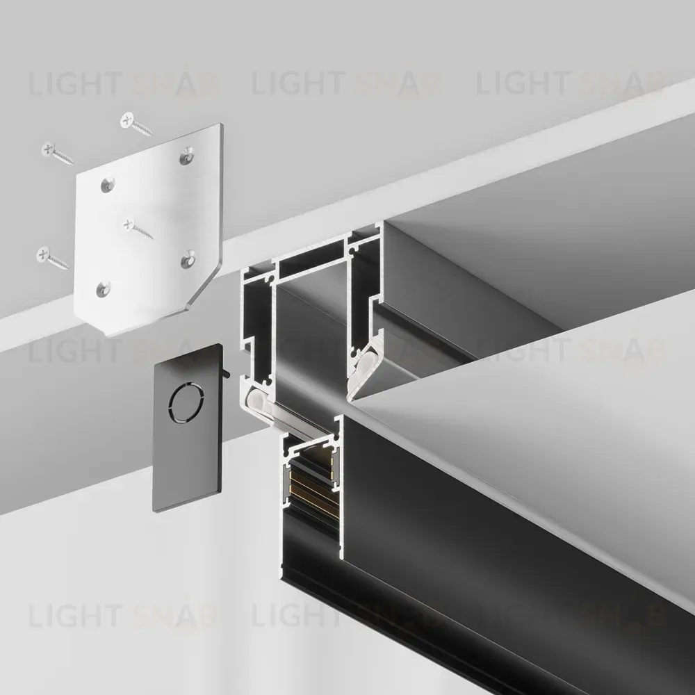 Встраиваемый профиль Maytoni Technical Magnetic track system Exility TRA034MP-212S TRA034MP-212S