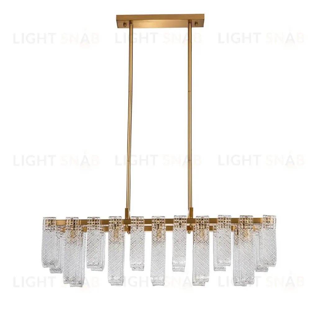 Люстра на штанге Indigo Brina 12027/10PL Brass V000367 V000367