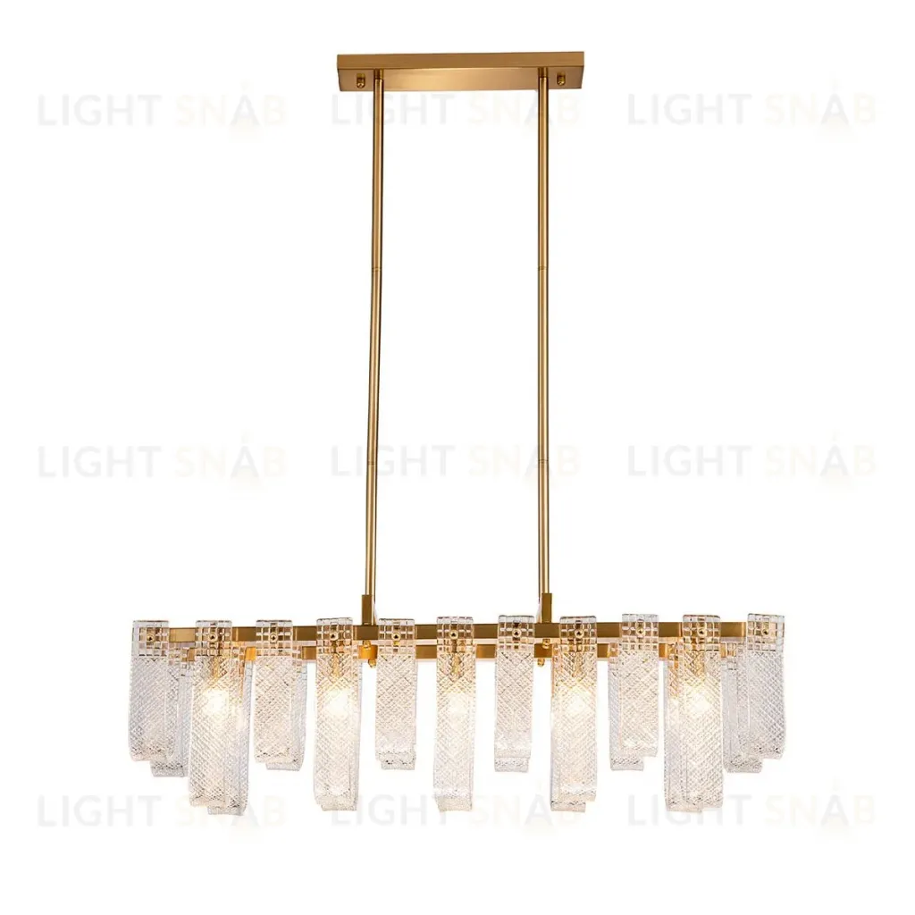 Люстра на штанге Indigo Brina 12027/10PL Brass V000367 V000367