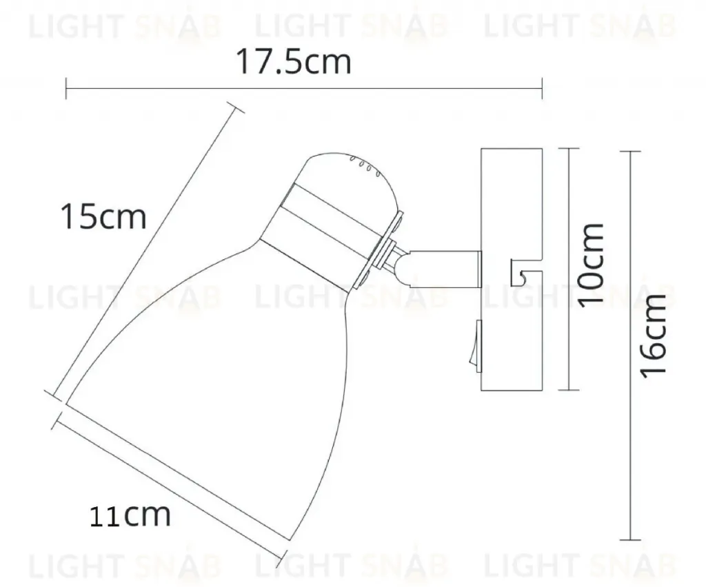 Спот Arte Lamp Fafnir A5047AP-1WH A5047AP-1WH