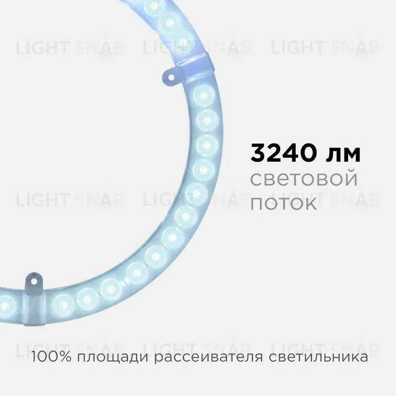 Светодиодный модуль со встроенным драйвером Apeyron 230В 2835 36Вт 3240 лм 6500К 02-66 02-66