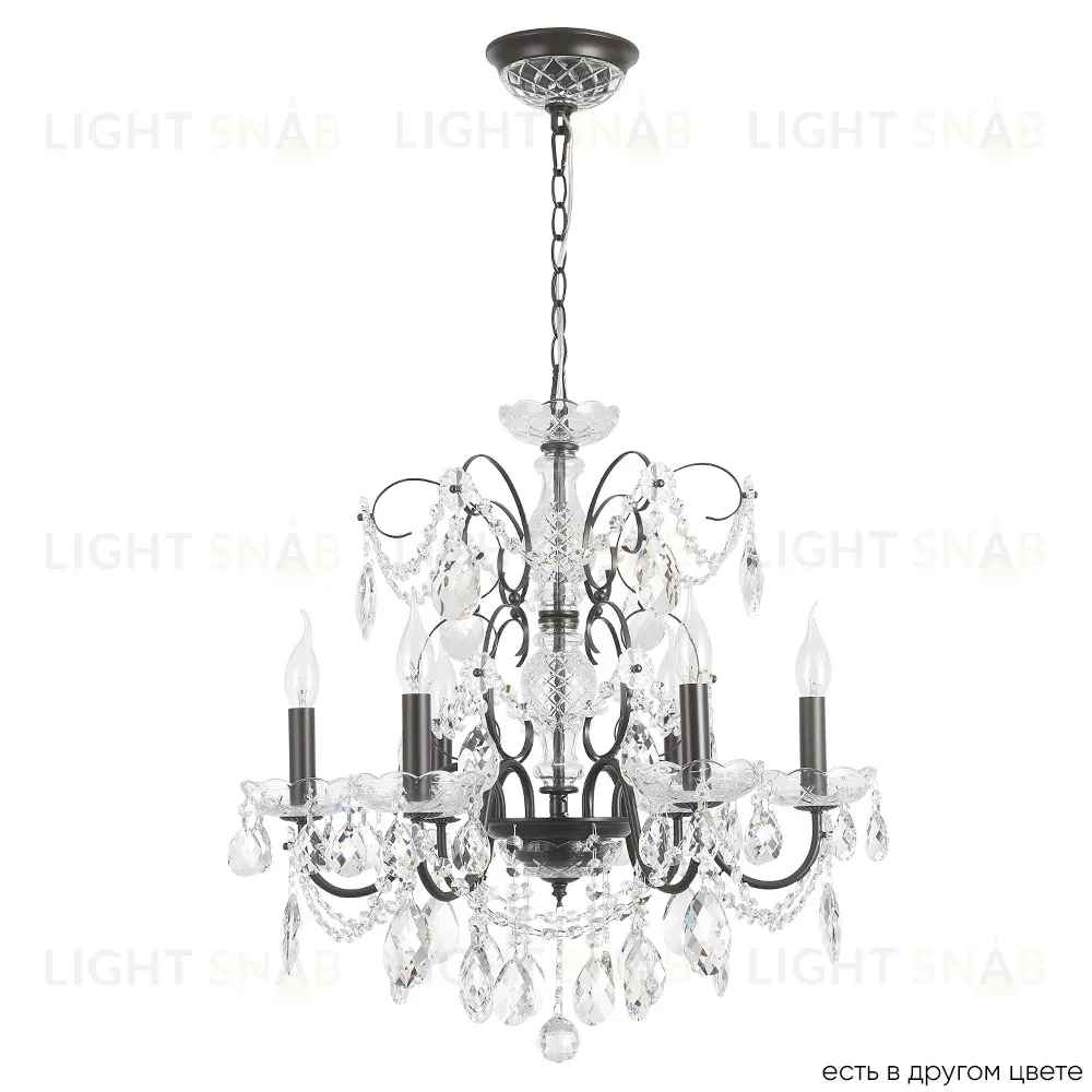 Подвесная люстра Crystal Lux ODELIS SP6 BROWN ODELIS SP6 BROWN