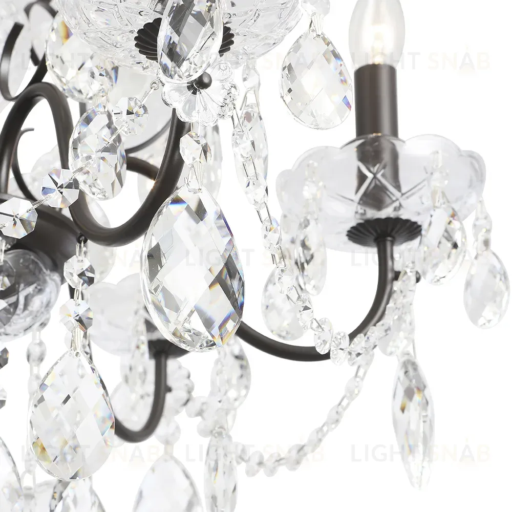 Подвесная люстра Crystal Lux ODELIS SP6 BROWN ODELIS SP6 BROWN
