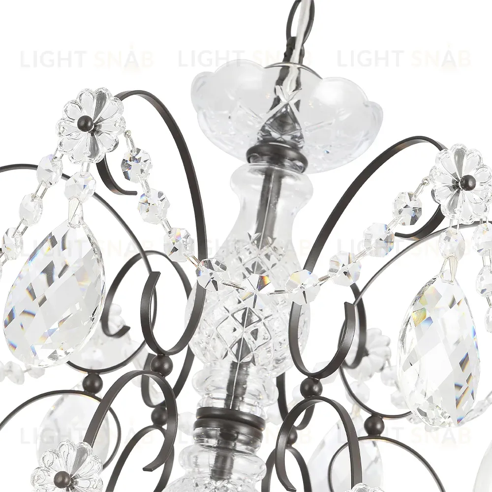 Подвесная люстра Crystal Lux ODELIS SP6 BROWN ODELIS SP6 BROWN