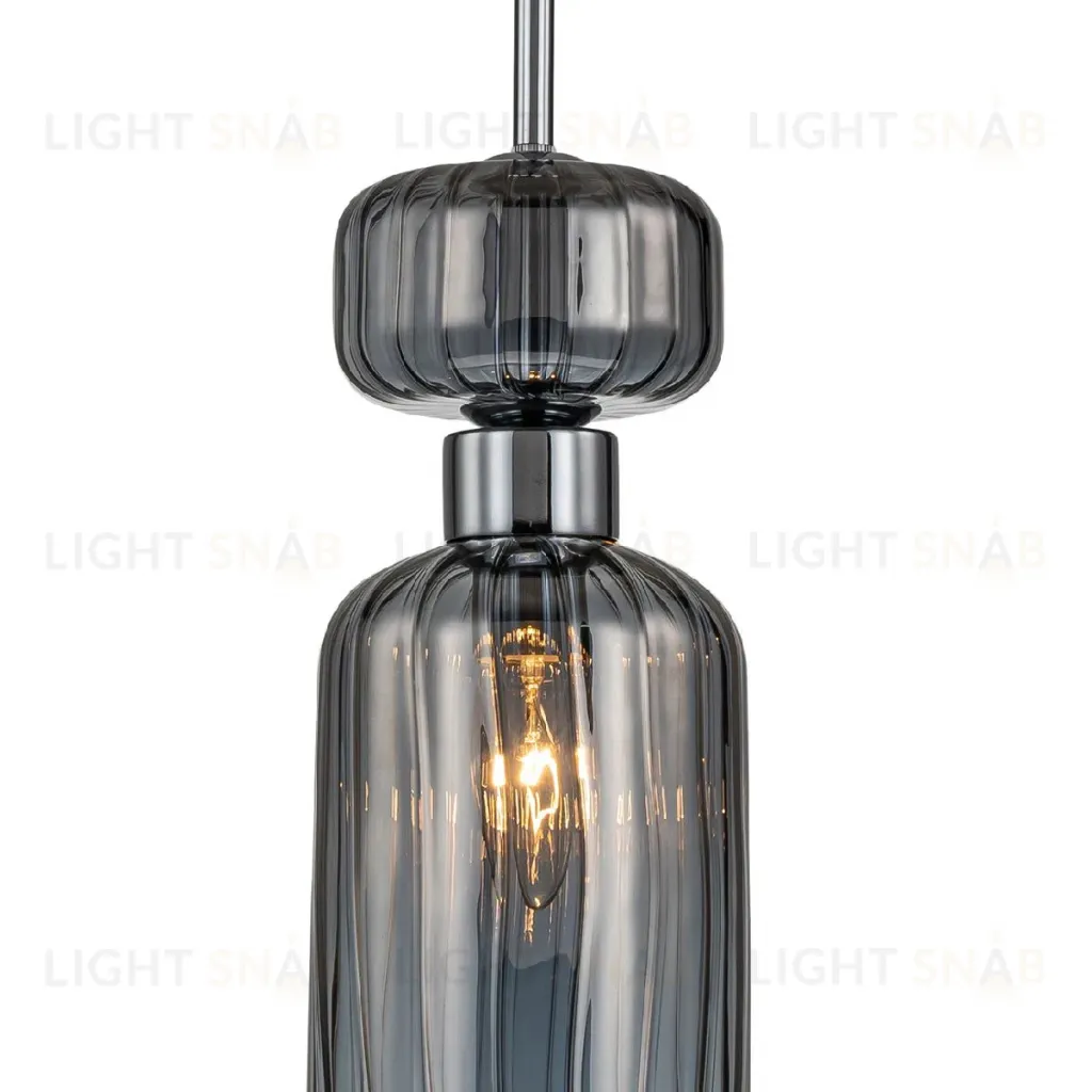 Подвесной светильник Escada Gloss 1141/1S Chrome/Smoke 1141/1S Chrome/Smoke