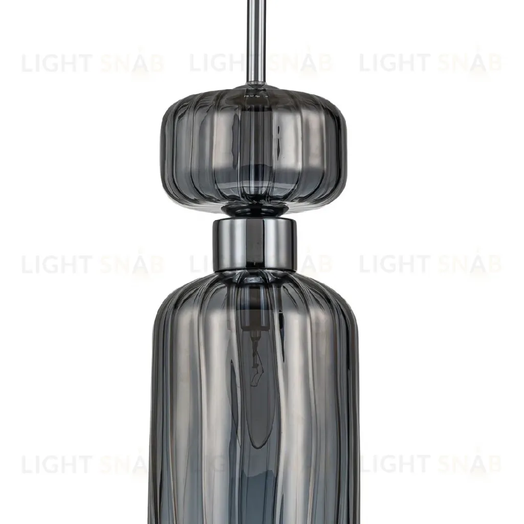 Подвесной светильник Escada Gloss 1141/1S Chrome/Smoke 1141/1S Chrome/Smoke