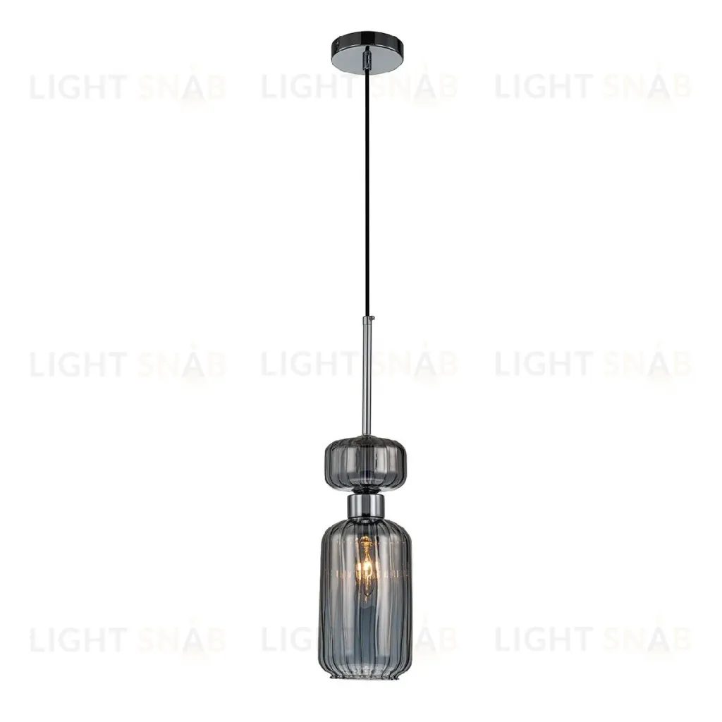Подвесной светильник Escada Gloss 1141/1S Chrome/Smoke 1141/1S Chrome/Smoke