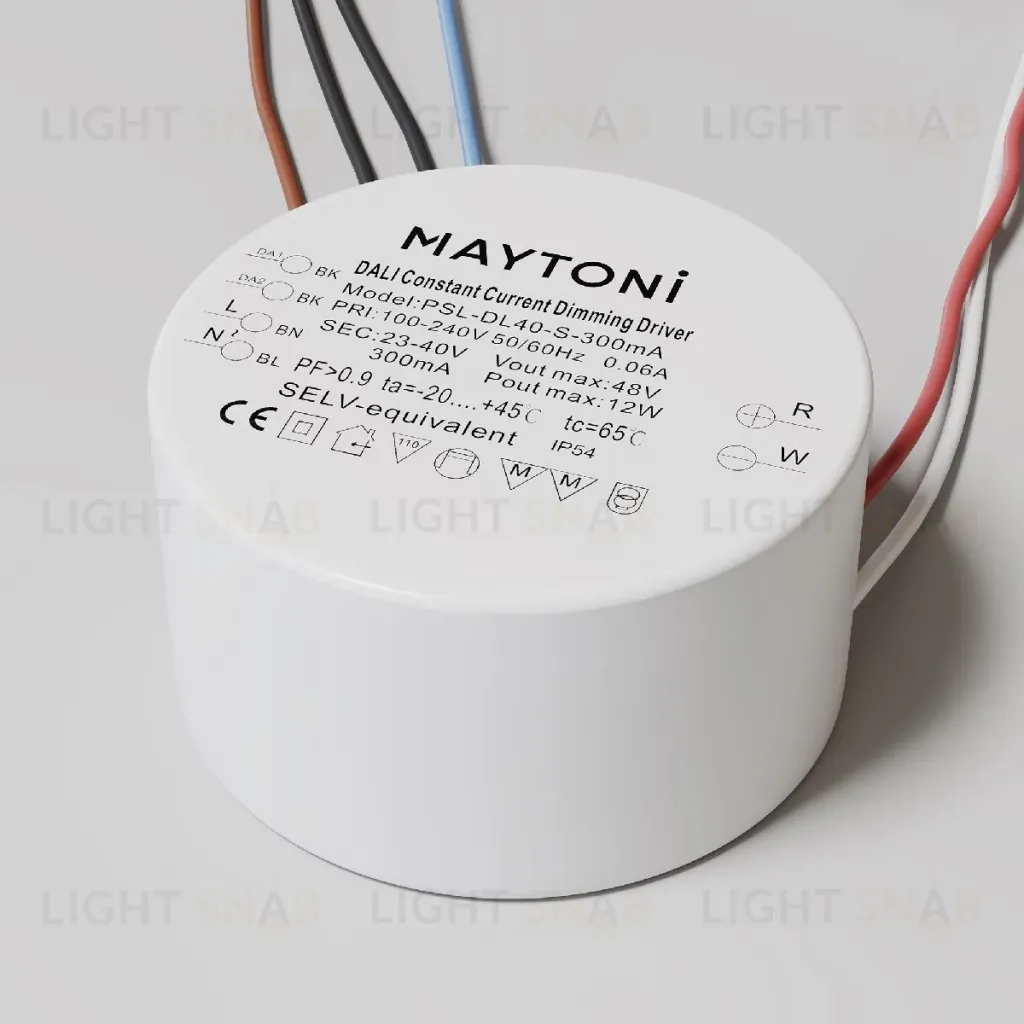 Блок питания Maytoni 12Вт IP54 Dali PSL-DL40-S-300mA PSL-DL40-S-300mA