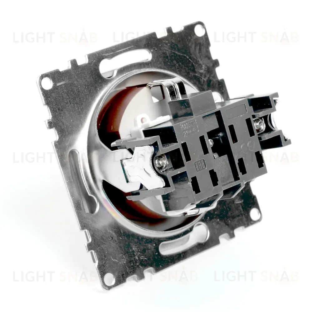 Розетка 1-местная с защитной шторкой Stekker Катрин GLS16-7110-04 49028 49028