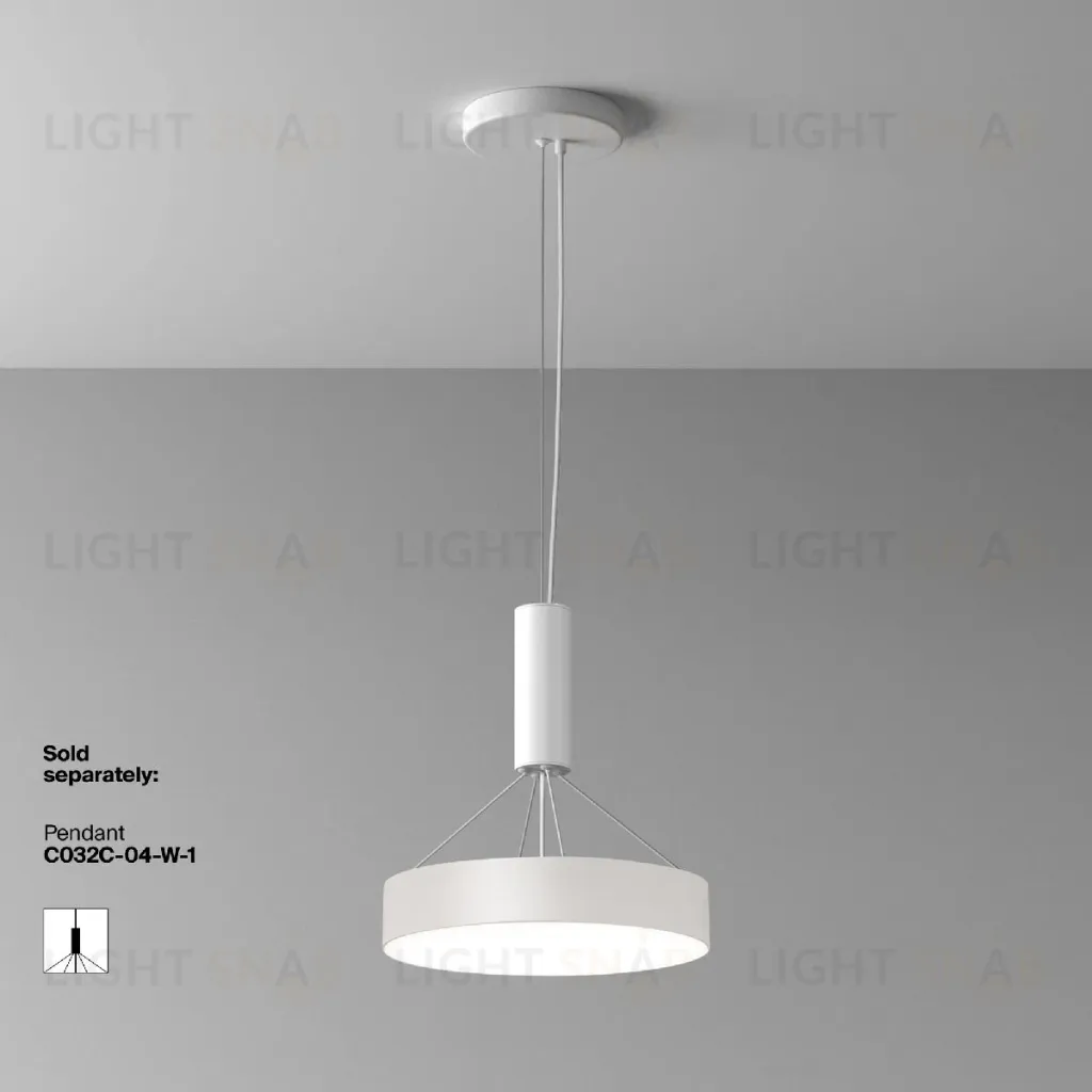 Потолочный светильник Maytoni Zon C032CL-36W4K-RD-W C032CL-36W4K-RD-W