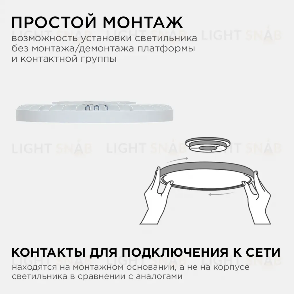 Настенно-потолочный светильник Apeyron Spin 18-140 18-140