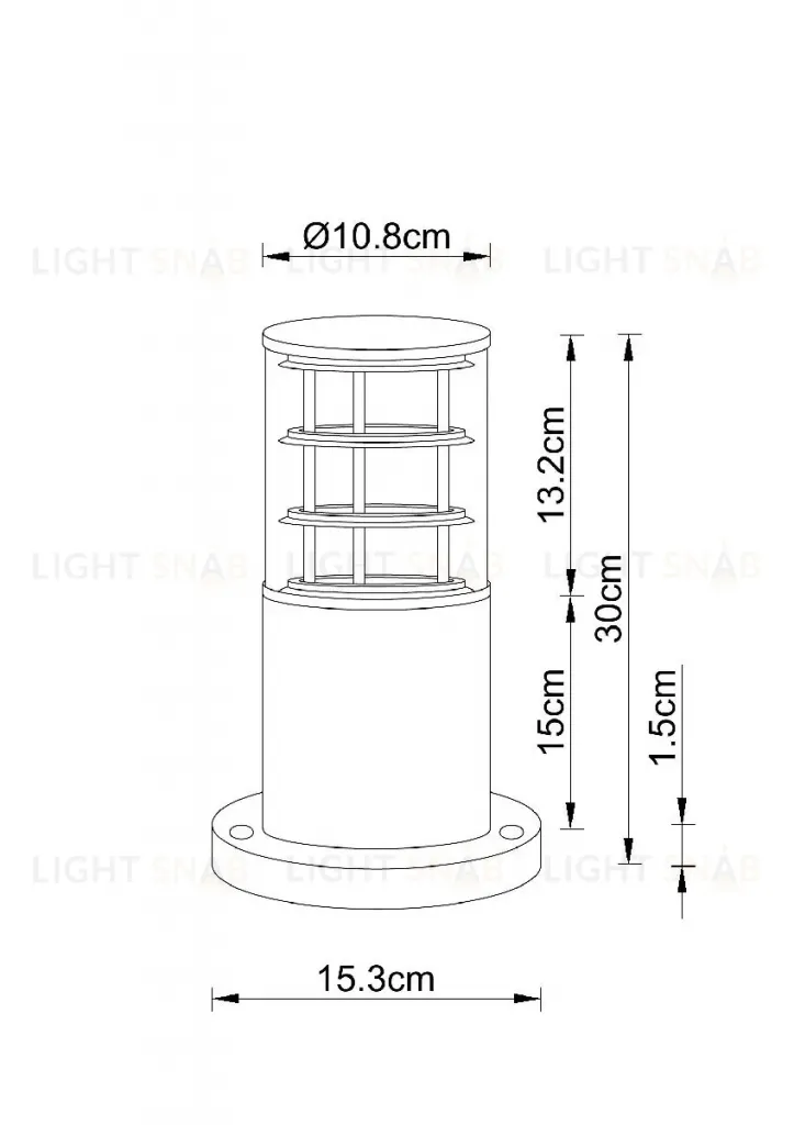 Ландшафтный светильник Arte Lamp Tokyo A5315FN-1BK A5315FN-1BK