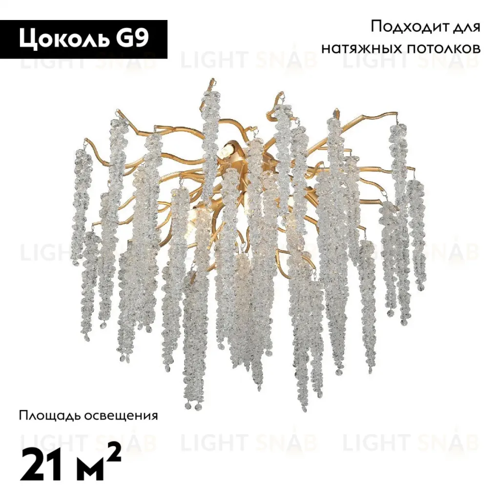 Потолочная люстра Vitaluce V2855-8/7PL V2855-8/7PL