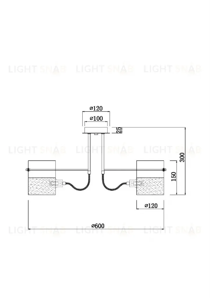 Потолочная люстра Freya Ampera FR2023PL-05CH FR2023PL-05CH