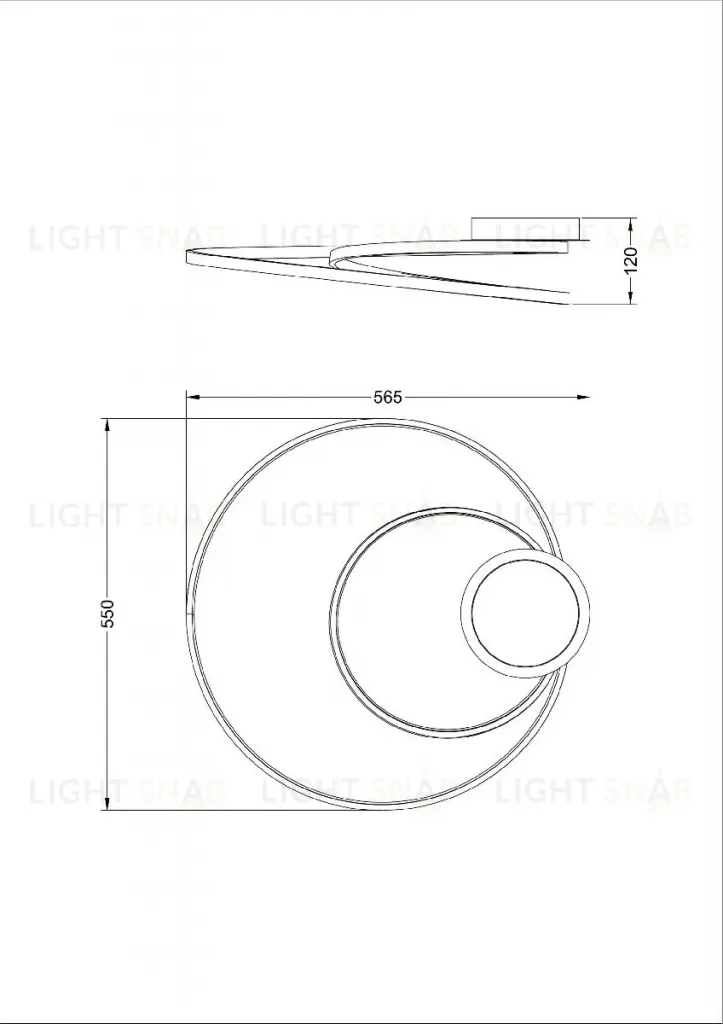 Потолочная люстра Arte Lamp Millo A3893PL-30BK A3893PL-30BK