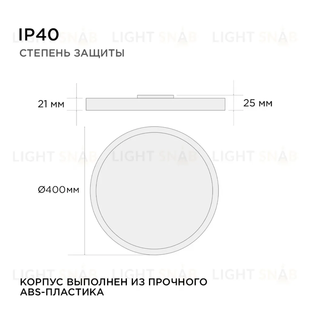 Настенно-потолочный светильник Apeyron Spin 18-136 18-136