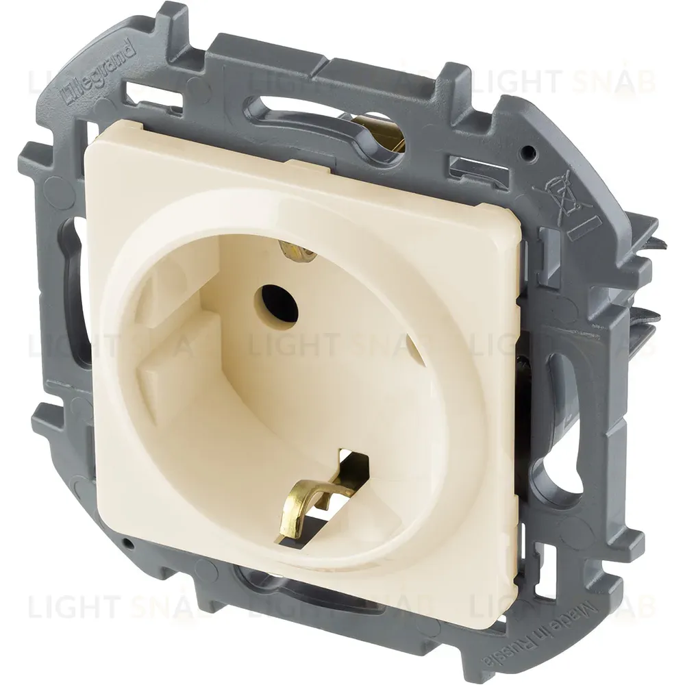 Розетка с/з Legrand Inspiria 673721 673721