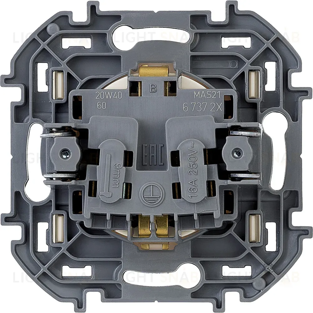 Розетка с/з Legrand Inspiria 673721 673721
