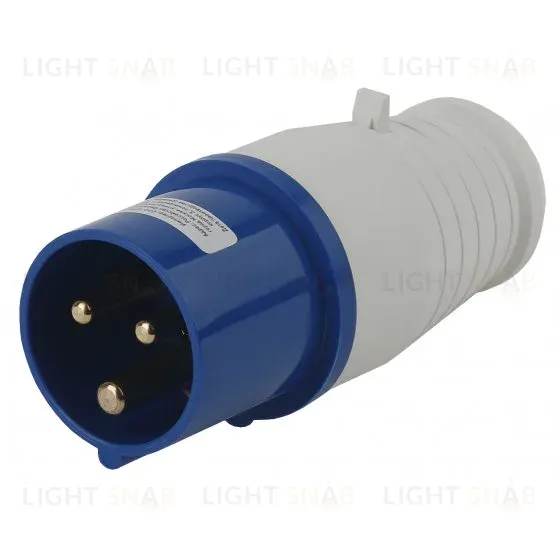 Вилка ЭРА V-16-2P-PE-IP44 переносная 013 2Р+РЕ 16А 220В IP44 Б0032849 Б0032849