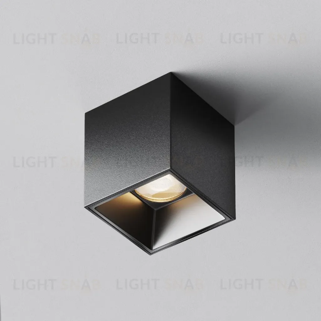 Накладной светильник Maytoni Alfa led C064CL-5W3K-SQ-B C064CL-5W3K-SQ-B