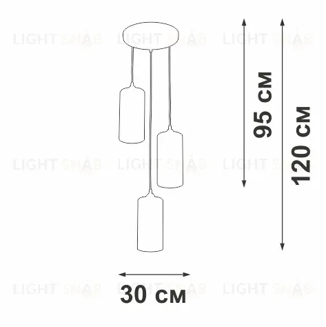 Подвесной светильник Vitaluce V2732/3S V2732/3S