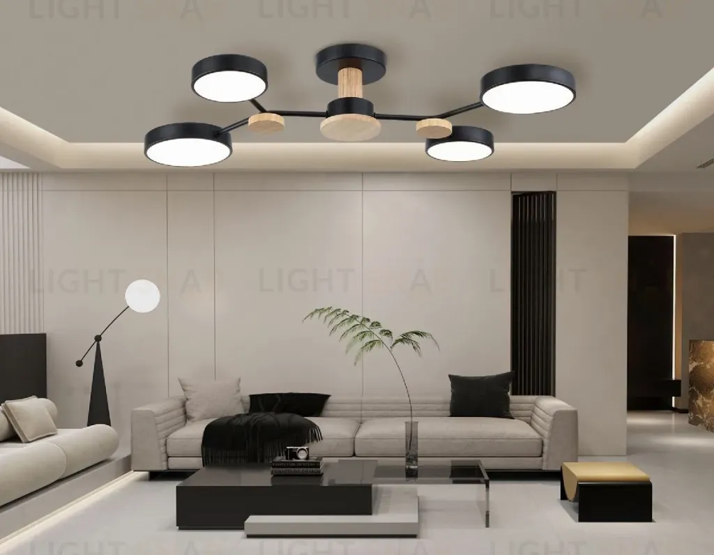 Люстра на штанге Ambrella Light Linetech Comfort FL4860 FL4860