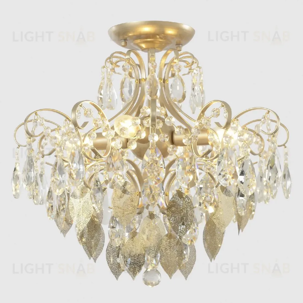 Потолочный светильник Crystal Lux ESMIRALDA PL4 GOLD ESMIRALDA PL4 GOLD