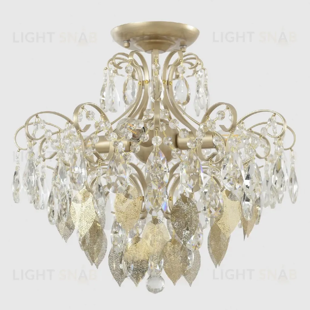 Потолочный светильник Crystal Lux ESMIRALDA PL4 GOLD ESMIRALDA PL4 GOLD