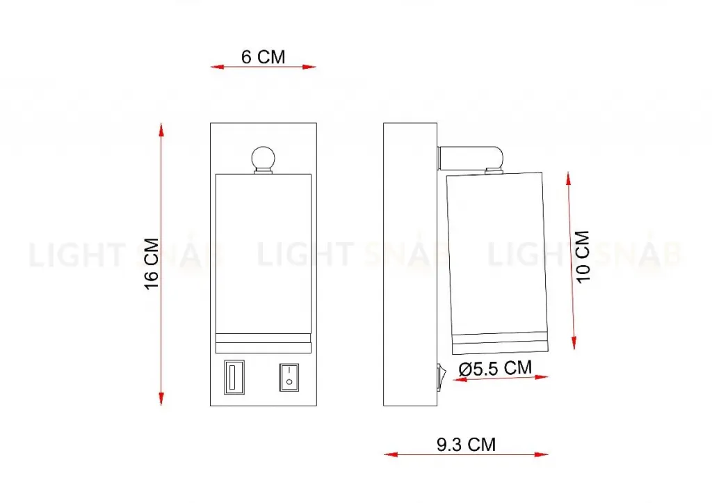 Спот Arte Lamp Imai A2364AP-1WH A2364AP-1WH