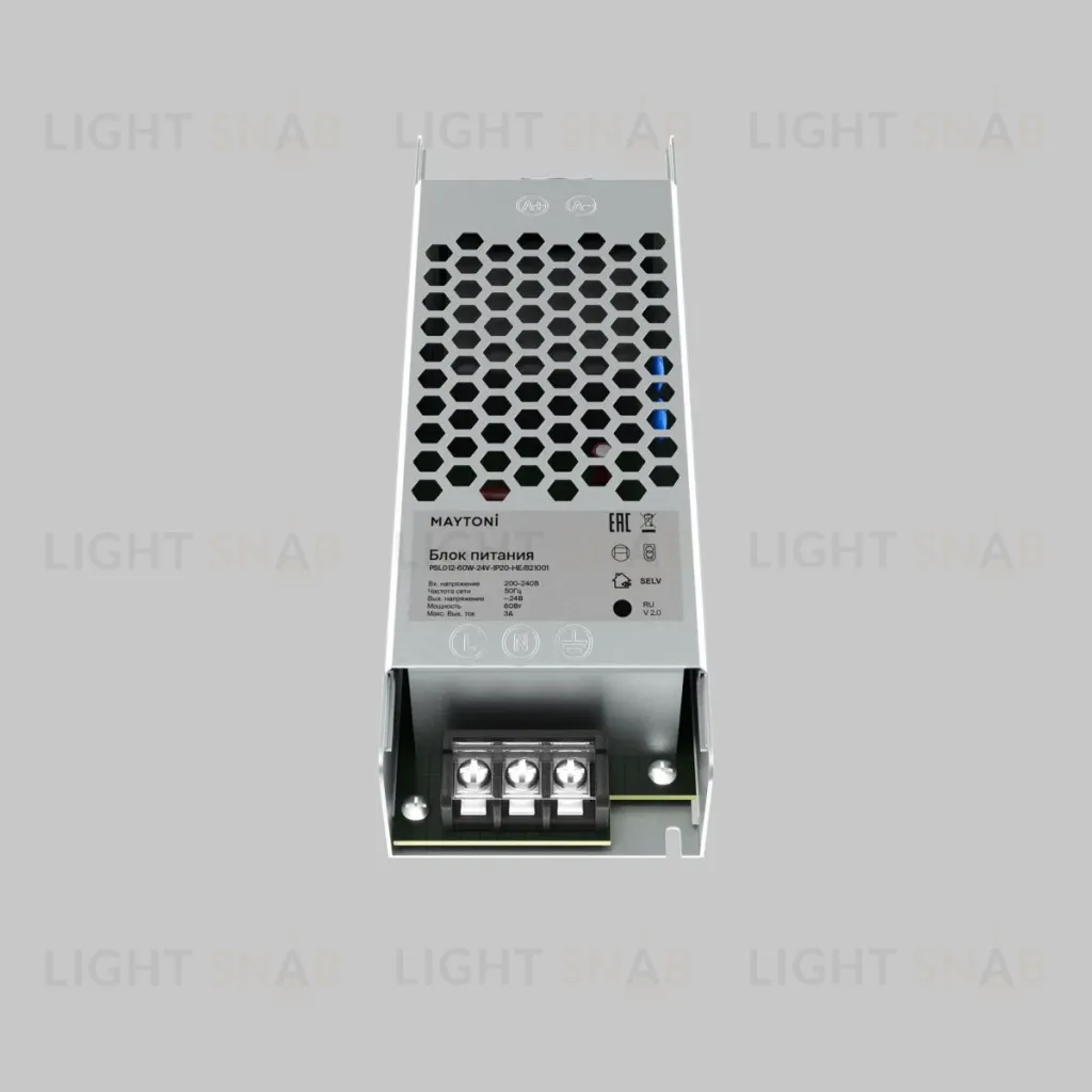 Блок питания Maytoni PSL012 60Вт DC24В IP20 821001 821001