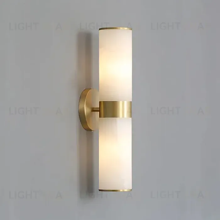Настенный светильник Delight Collection Wall lamp 6483W/B brass/white 6483W/B brass/white