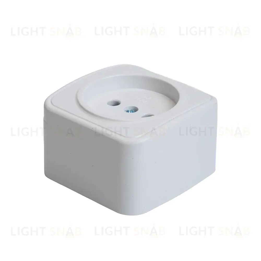 Розетка накладная 1-местная Stekker Basic PST10-501-20 50074 50074
