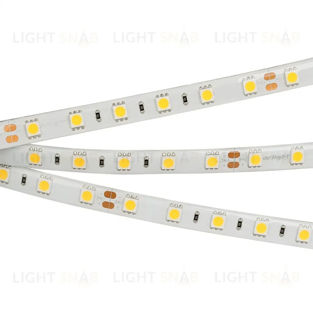 Светодиодная герметичная лента Arlight RTW-SE-B60-10mm 24V White6000 (14.4 W/m, IP65, 5m) 014626(3) 014626(3)
