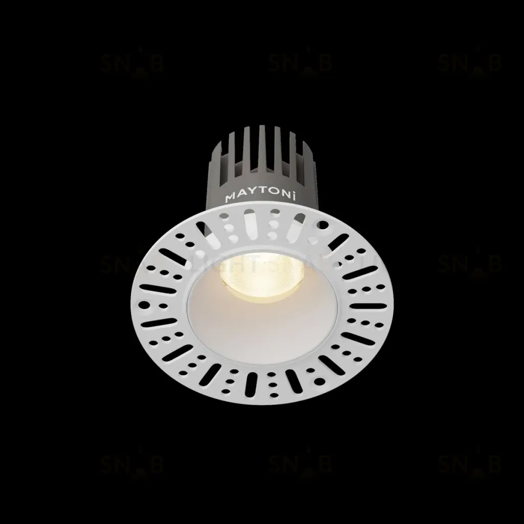 Встраиваемый светильник Maytoni Technical Dip DL119-10W-3K-TRS-W DL119-10W-3K-TRS-W