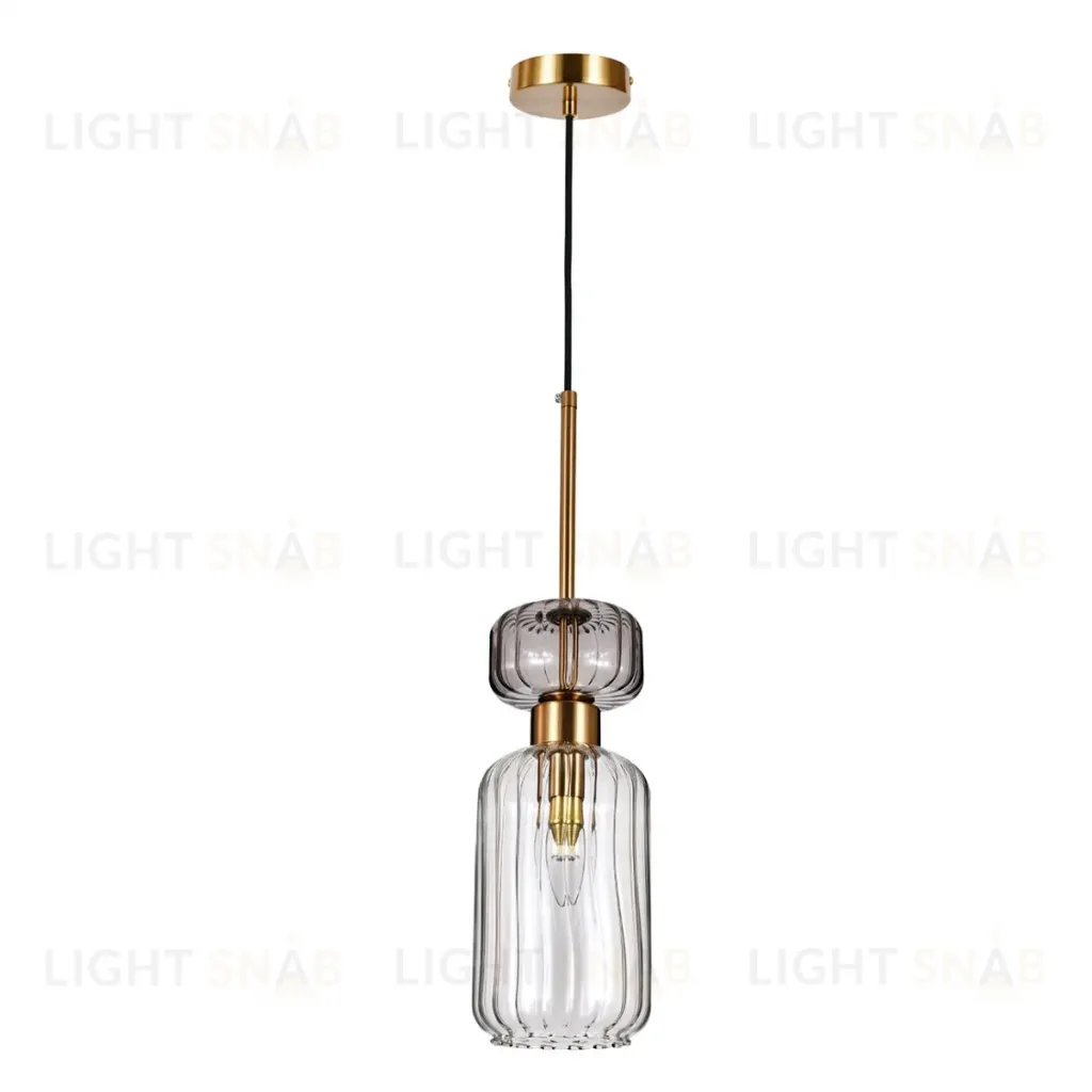 Подвесной светильник Escada Gloss 1141/1S Antique copper/Smoke/Clear 1141/1S Smoke/Clear