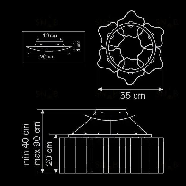 Подвесная люстра Lightstar Nubi 802160 802160