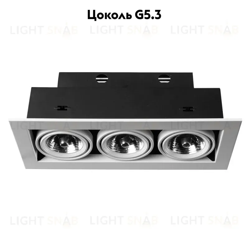 Встраиваемый светильник Arte Lamp Technika A5930PL-3WH A5930PL-3WH