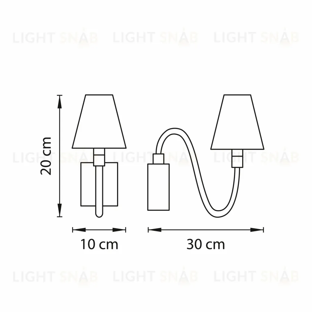 Бра Lightstar Bianco 760616 760616