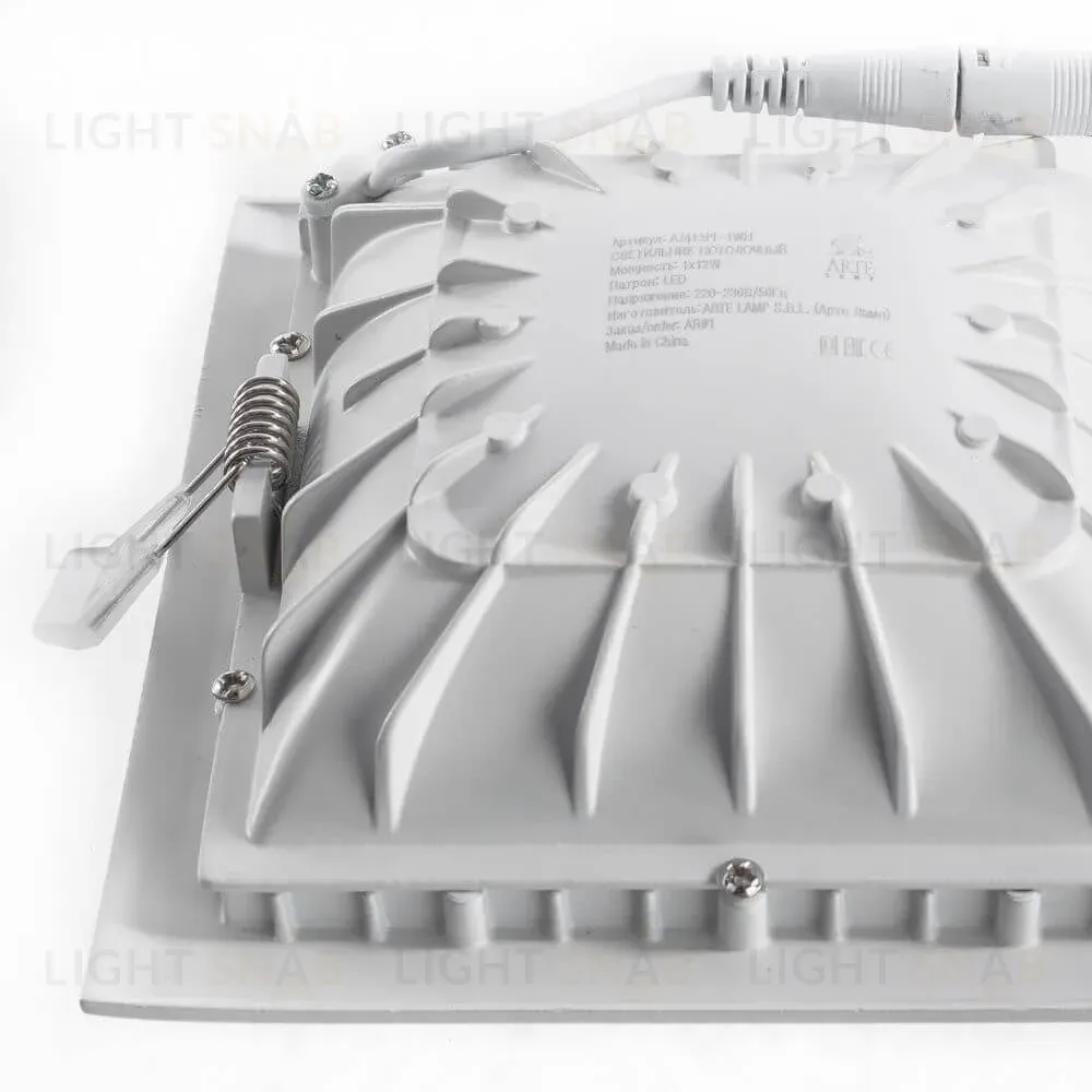 Встраиваемый светодиодный светильник Arte Lamp Riflessione A7412PL-1WH A7412PL-1WH