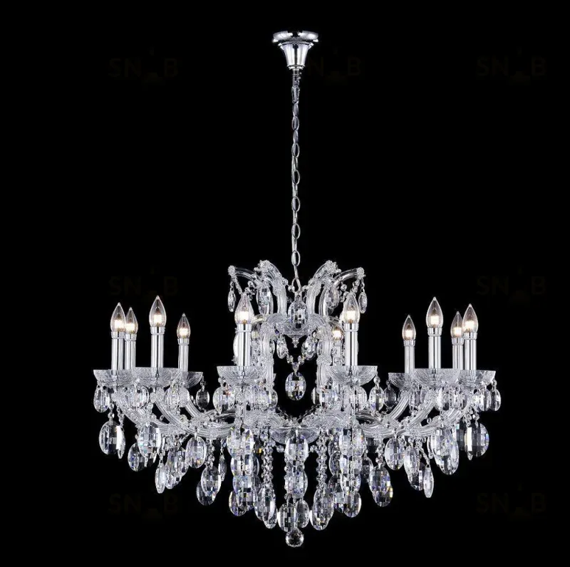 Подвесная люстра Crystal Lux Hollywood SP12 Chrome Hollywood SP12 Chrome