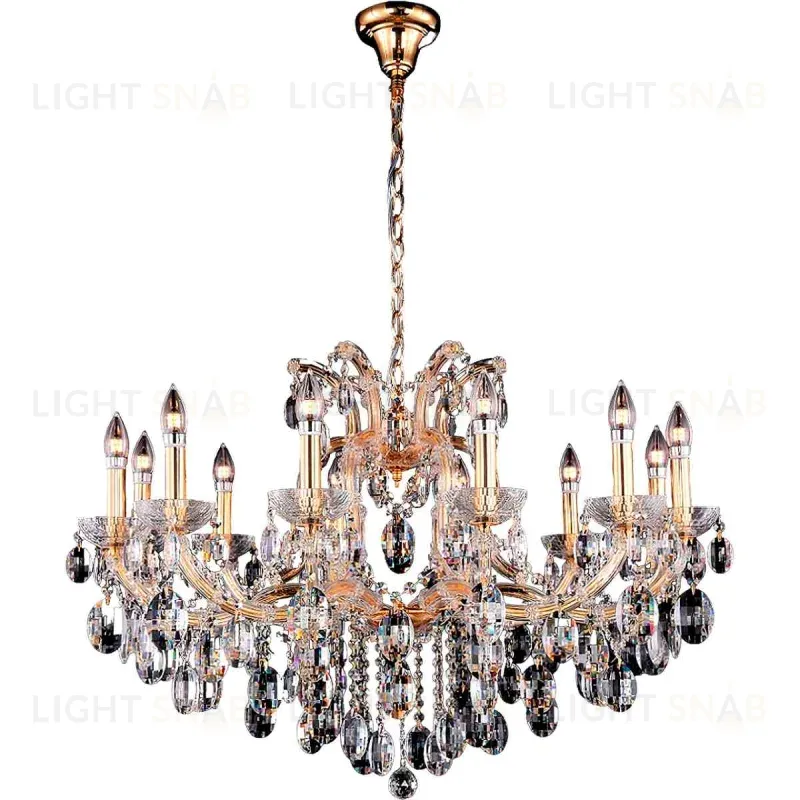 Подвесная люстра Crystal Lux Hollywood SP12 Gold Hollywood SP12 Gold