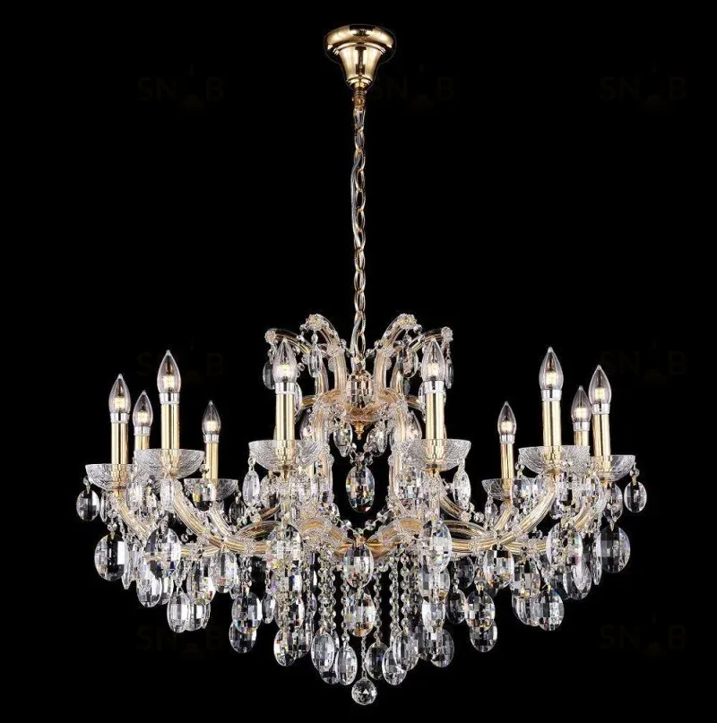 Подвесная люстра Crystal Lux Hollywood SP12 Gold Hollywood SP12 Gold