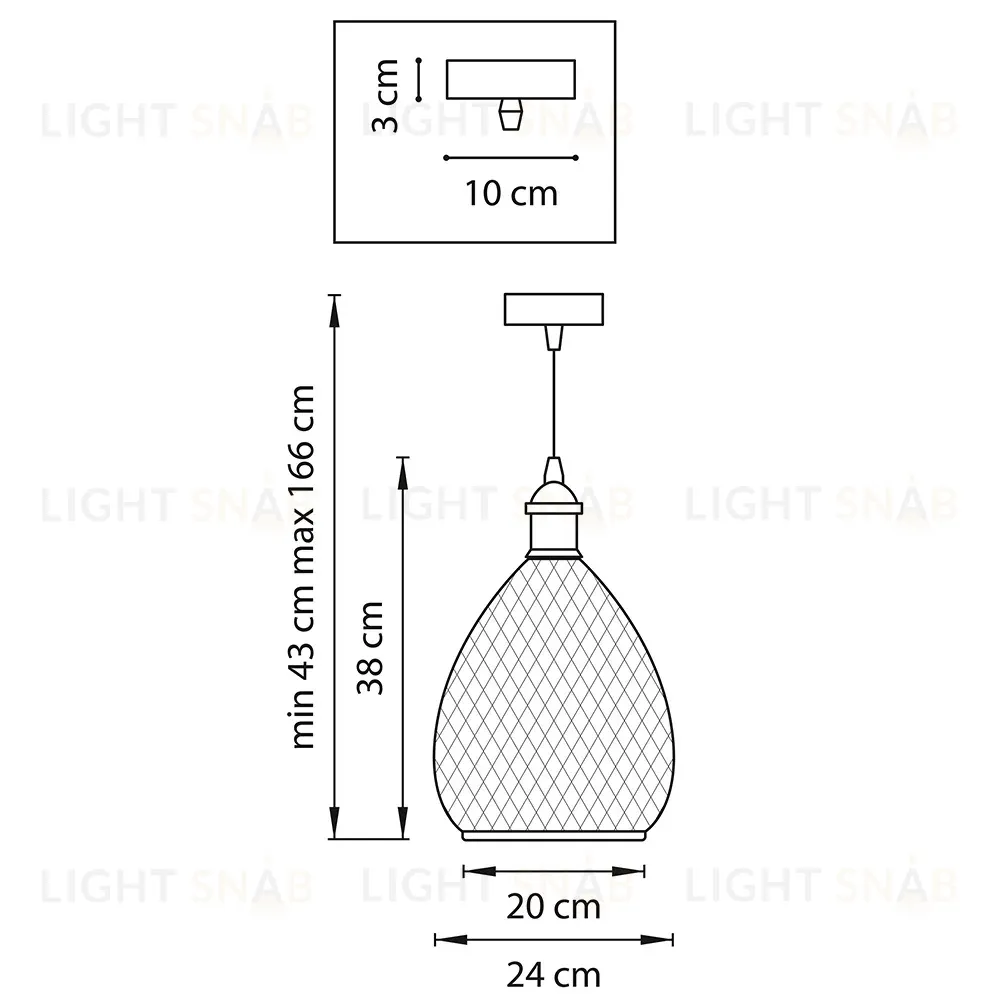 Подвесной светильник Lightstar Genni 798021 798021