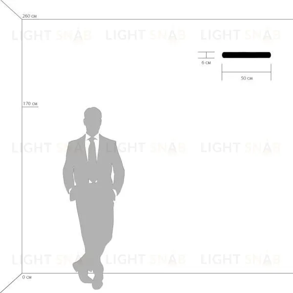 Настенный светильник Lightstar Blanda 801837 801837