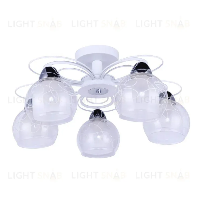 Потолочная люстра Arte Lamp A7585PL-5WH A7585PL-5WH