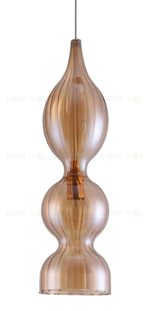Подвесной светильник Crystal Lux Iris SP1 B Amber Iris SP1 B Amber