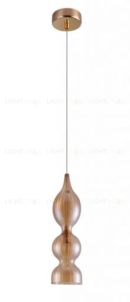 Подвесной светильник Crystal Lux Iris SP1 B Amber Iris SP1 B Amber