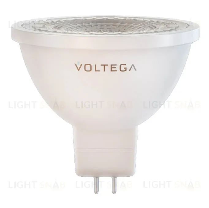 Лампа светодиодная Voltega GU5.3 7W 2800К прозрачная 7062 7062